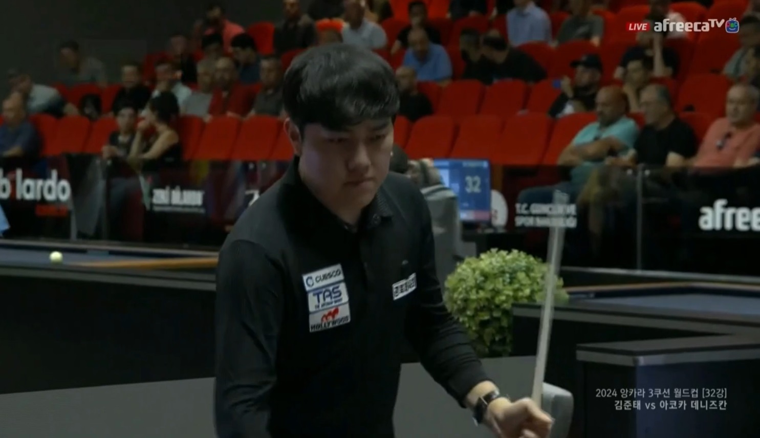 2024 앙카라 세계 3쿠션 당구 월드컵 김준태 경기결과