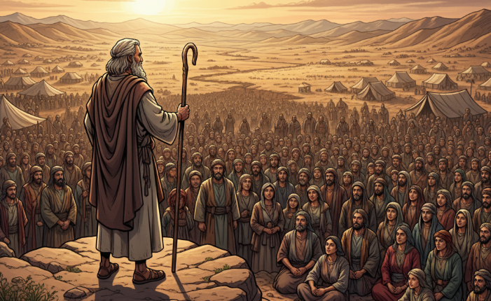 신명기 1장 - 모세가 선포한 말씀의 시작