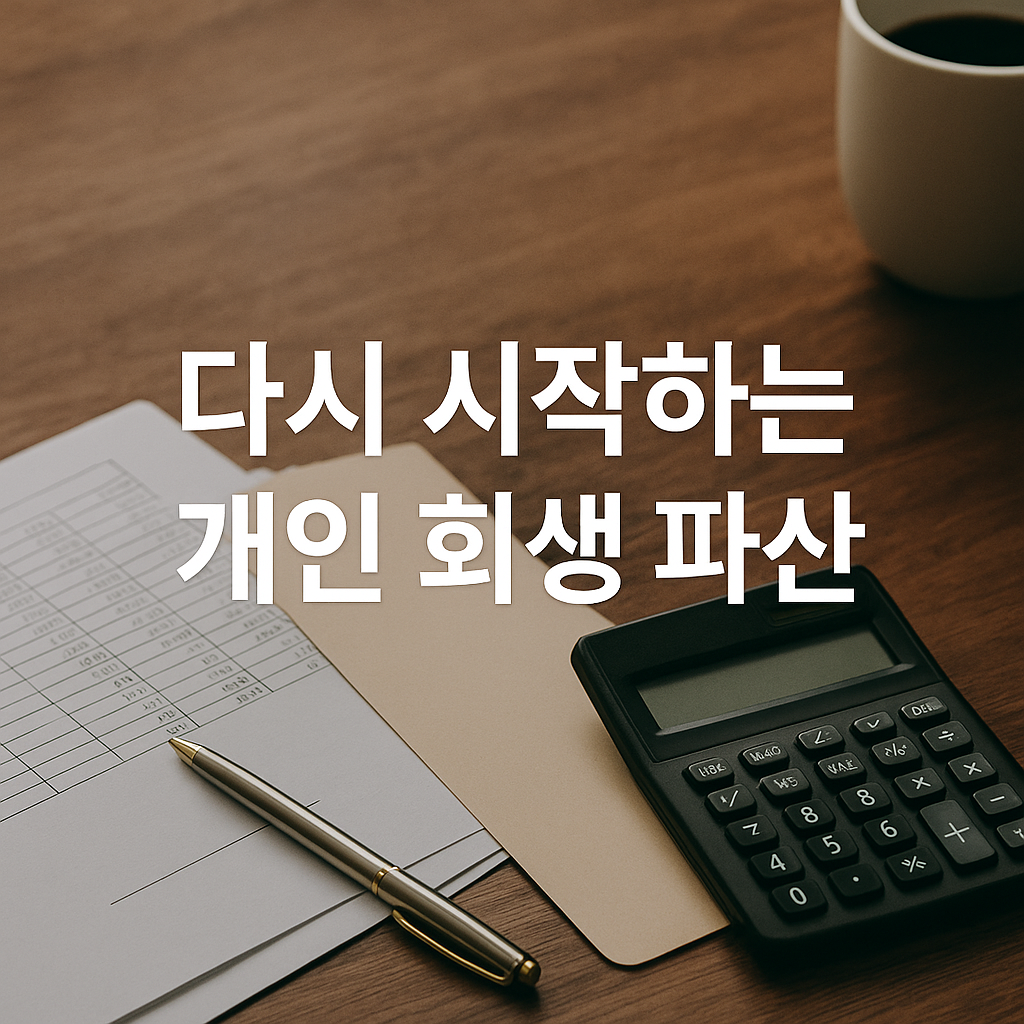 모든 게 무너져도 다시 시작할 수 있는 개인 회생 파산의 희망
