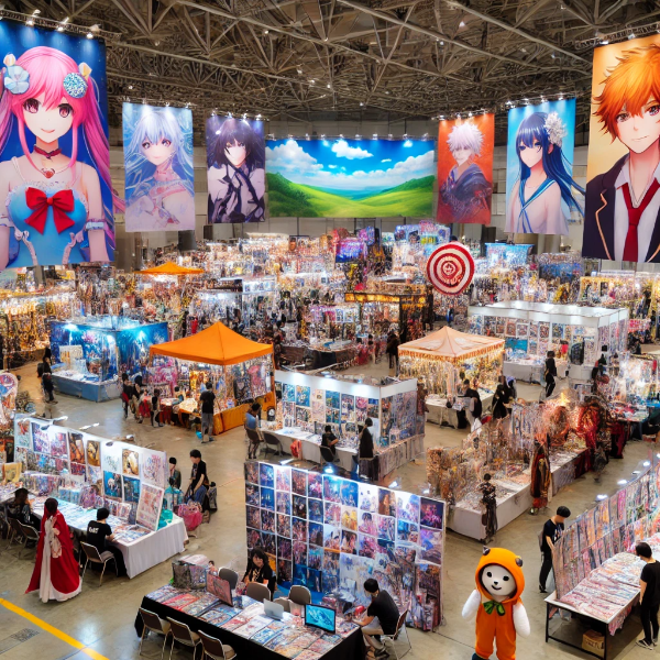 코믹월드 분위기를 잘 담아낸 컨벤션 장면