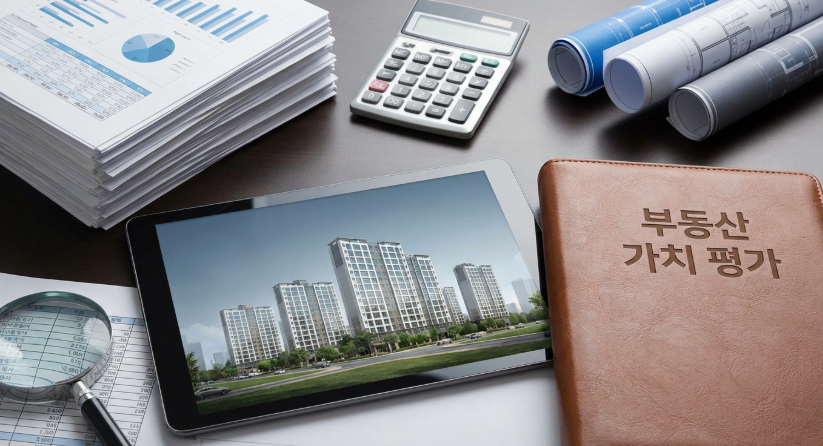 부동산 가치 평가 계산기 아파트 시가 산정 방법 이미지