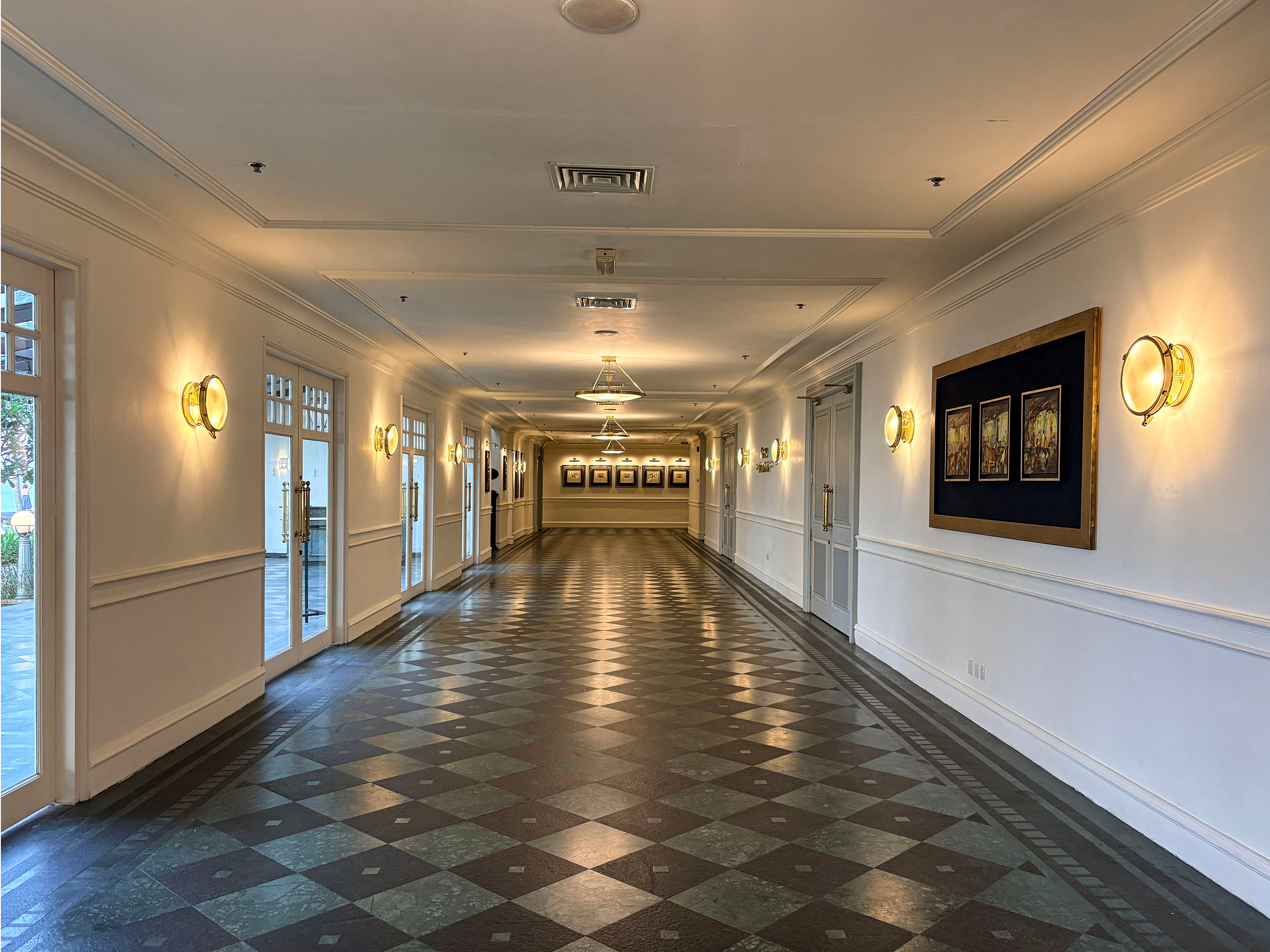 E&amp;O Hotel 복도의 인테리어