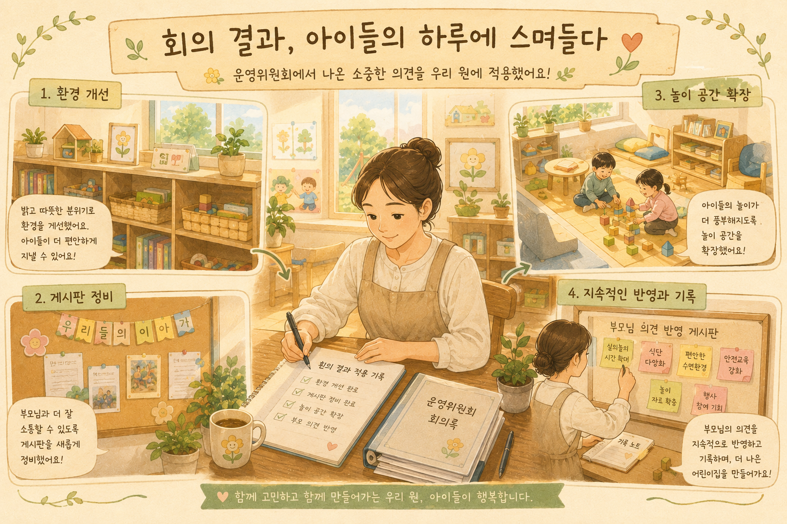 아이들의 행복을 위한 개선 보고서