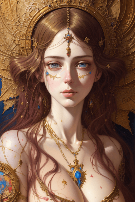 Playground AI로 생성한 그림(1) - 황폐한 눈빛