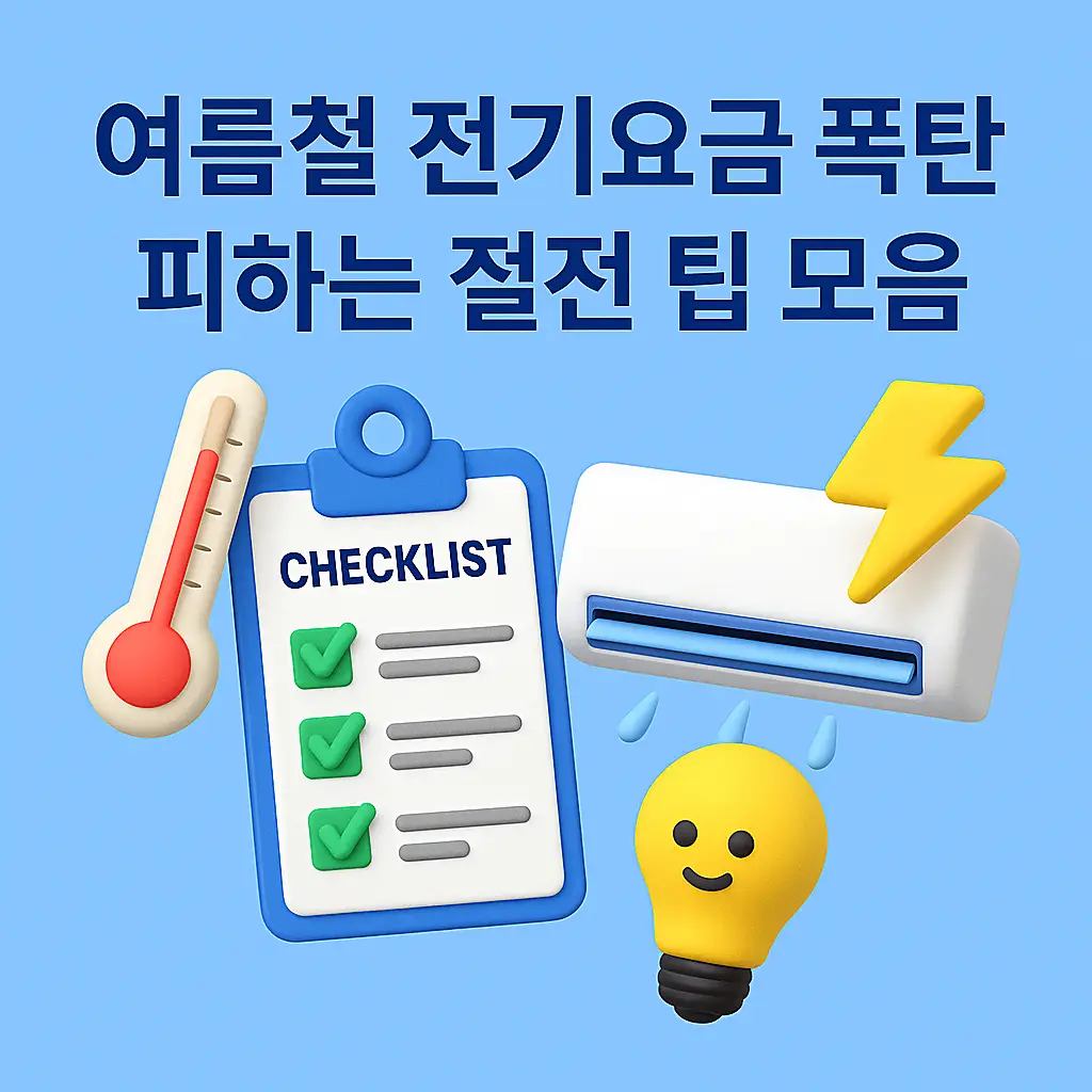 절전 생활습관