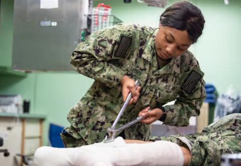 군복무중 치료받는 군인