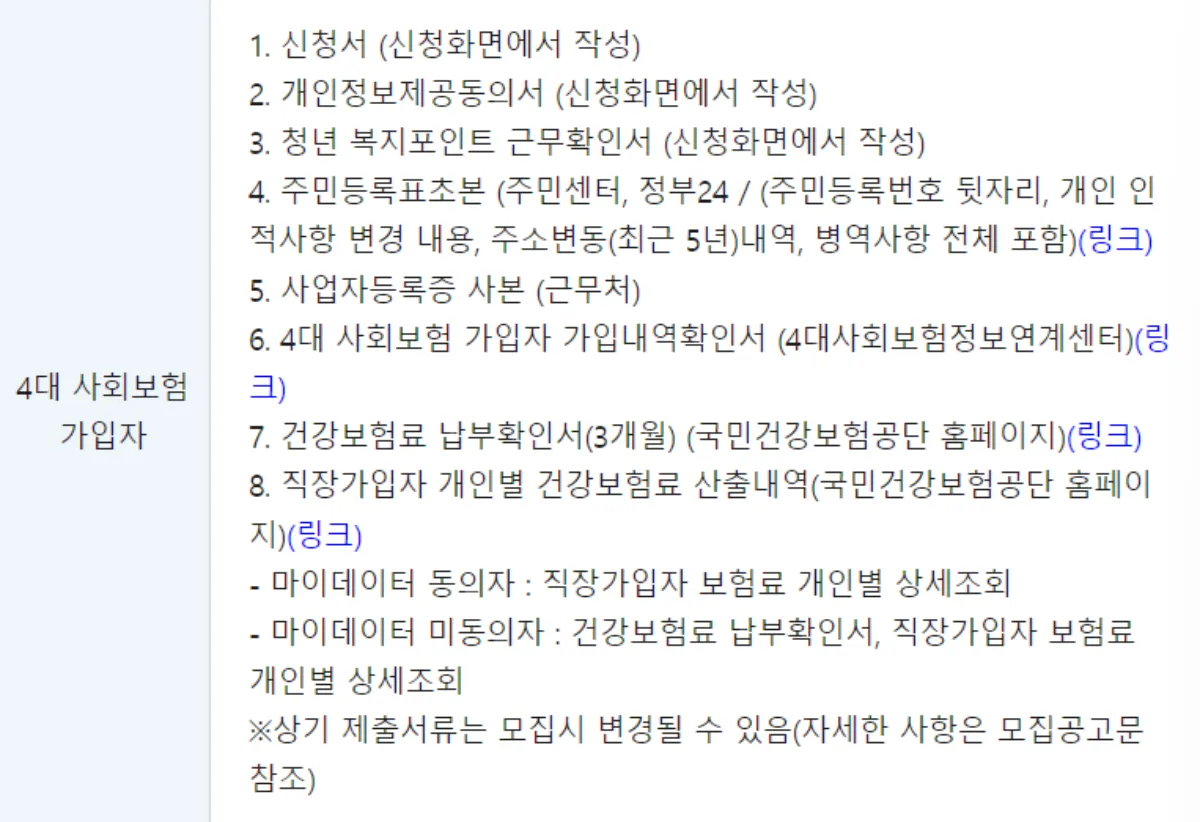 경기도-청년-복지포인트-제출서류-사진