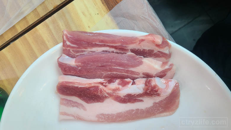 청도미나리-맛집-삼겹살