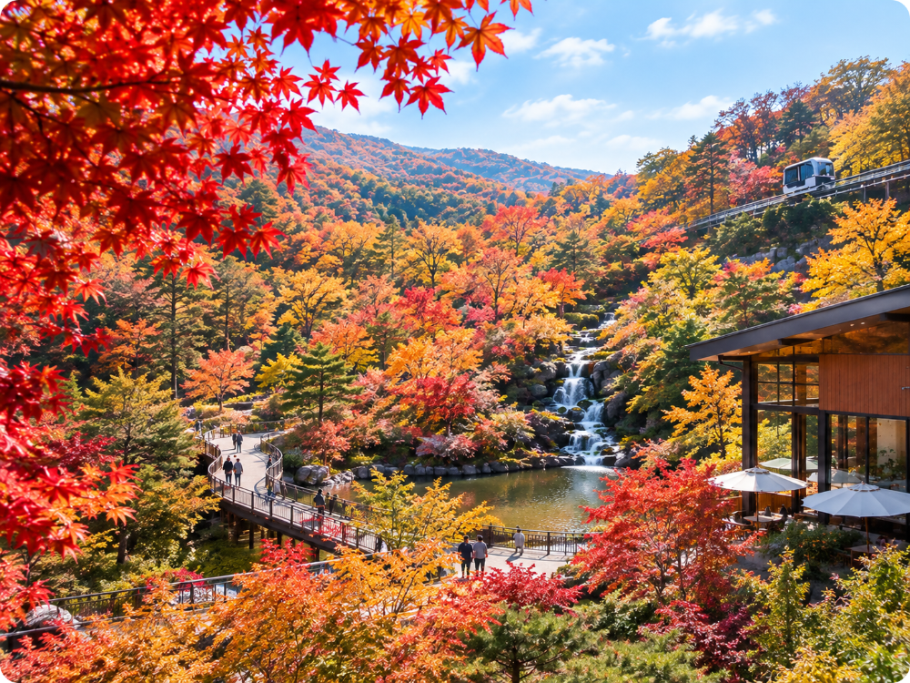 화담숲 ai 이미지