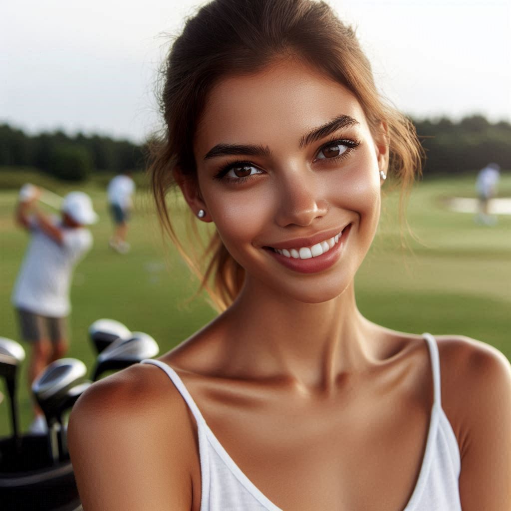 실외골프연습장 배경