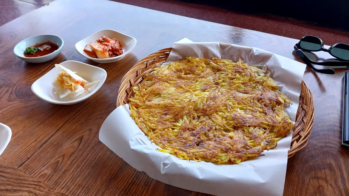 충주댐맛집-시골시당-감자전