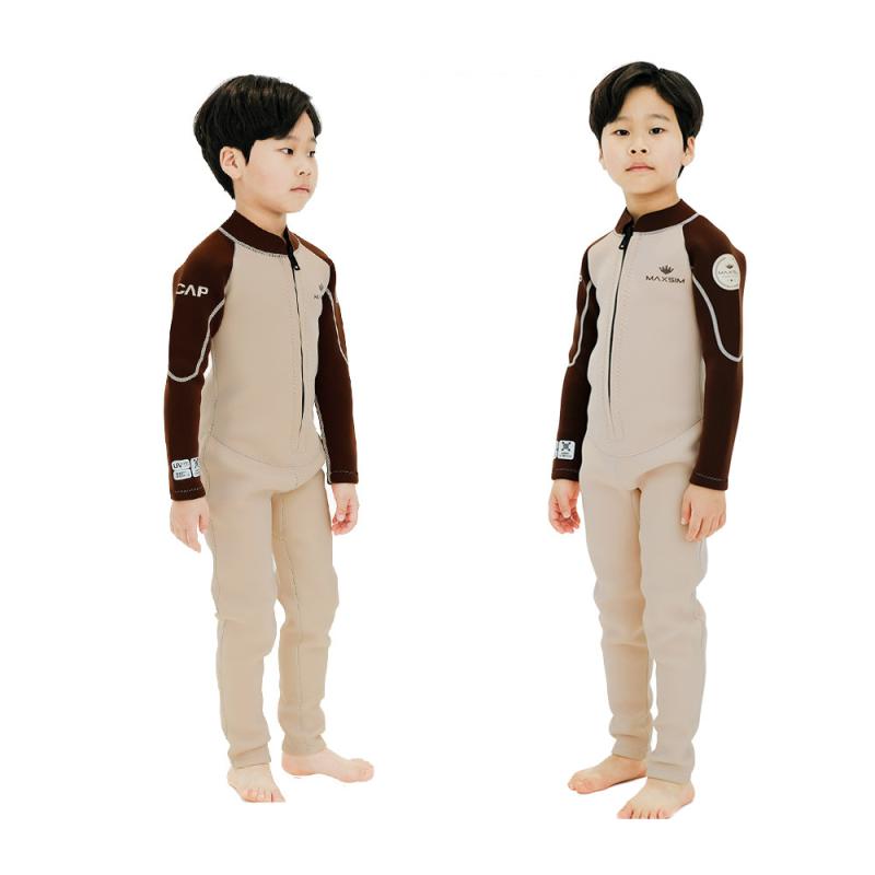 막심 키즈 잠수복 2 어린이 전신 슈트 G031