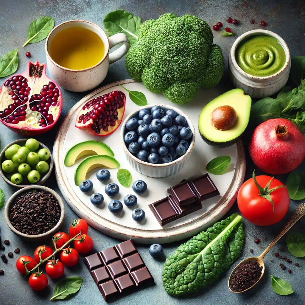 노화를 늦추는 식품과 관련된 사진