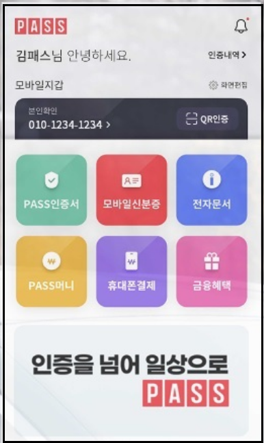 PASS모바일운전면허-모바일신분증-쉬운 발급방법-안내