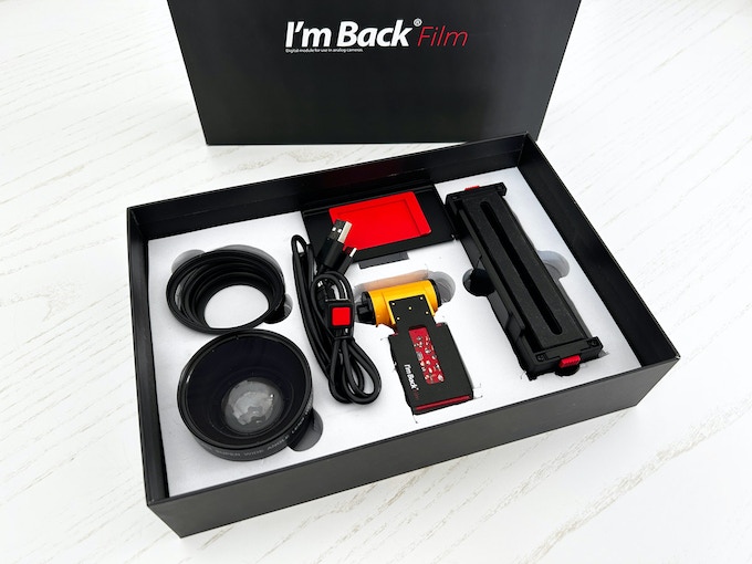 필름 카메라를 디카로 변신 시켜주는 아엠백 필름