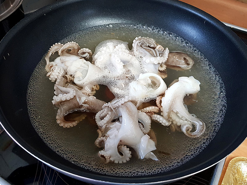 주꾸미-데치기