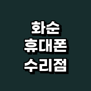 화순군 휴대폰수리