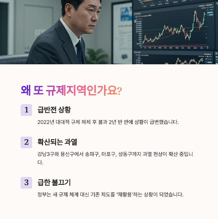 왜 또 규제지역인가요?