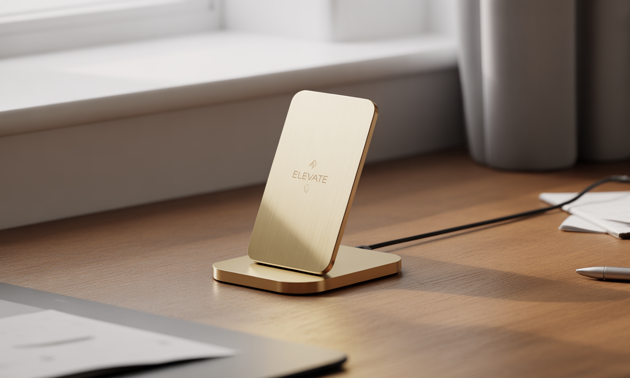 무선충전 스탠드 기념품 제작