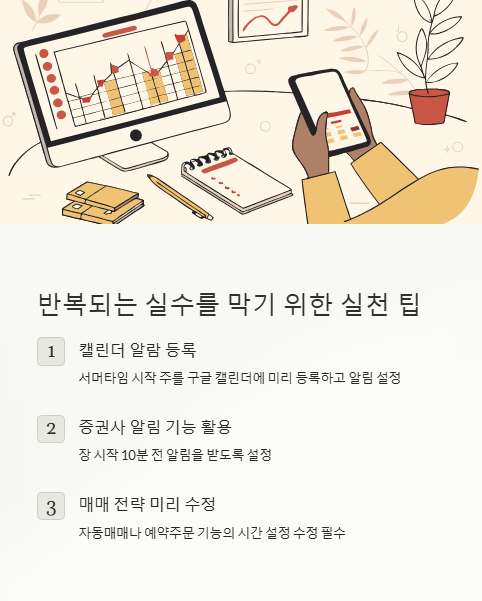 반복되는 실수를 막기 위한 실천 팁