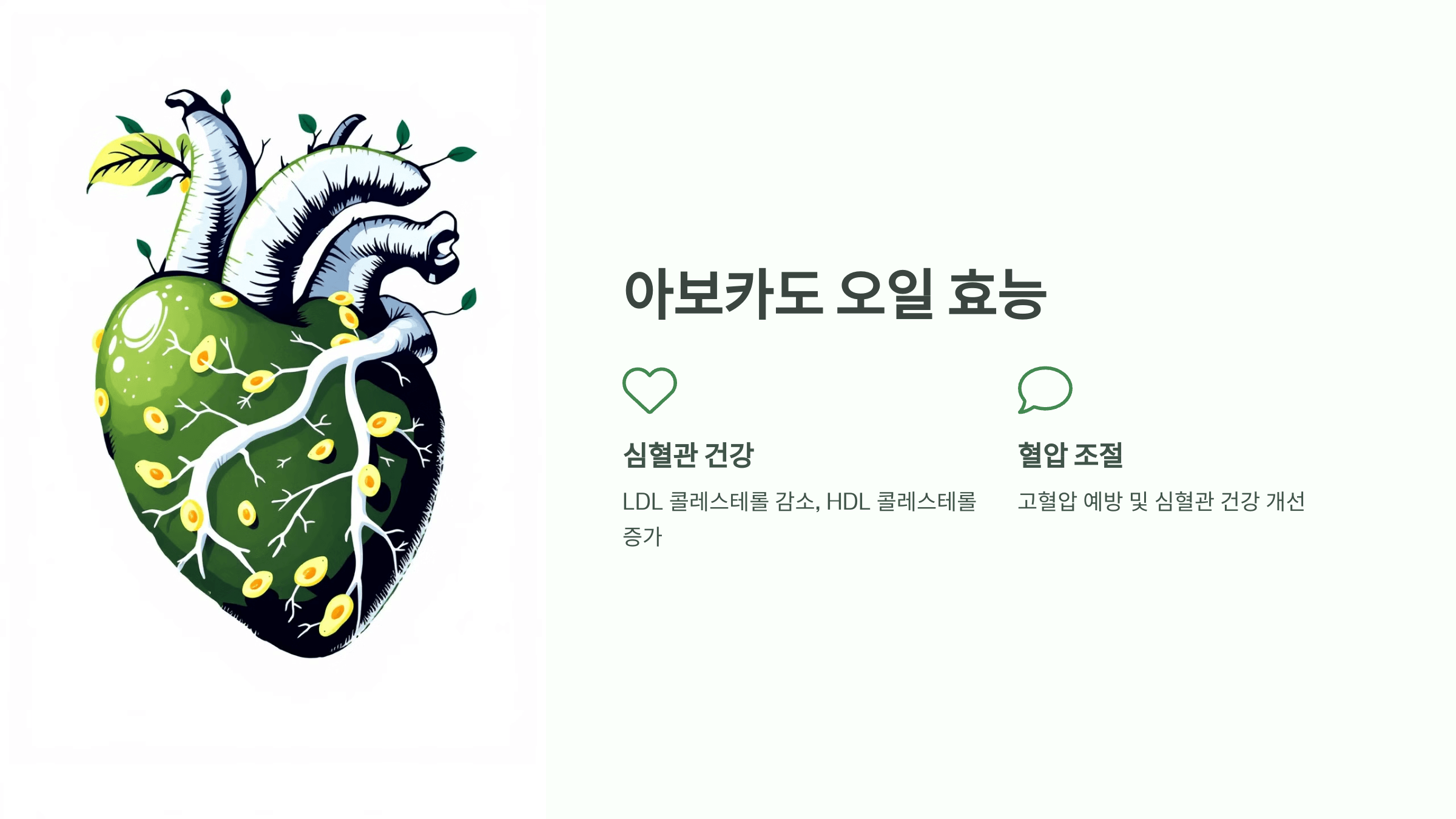 아보카도 오일 사진입니다.