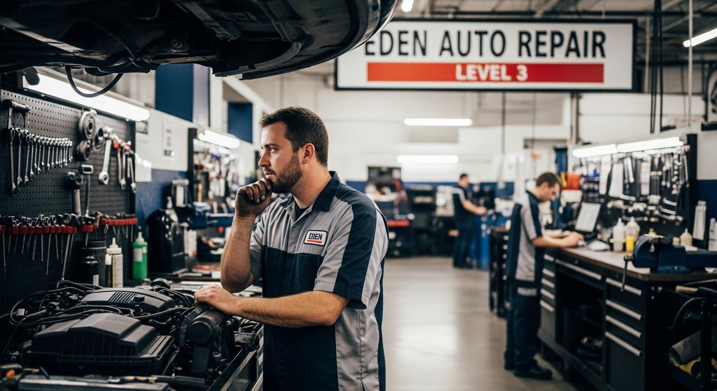 에덴자동차정비3급