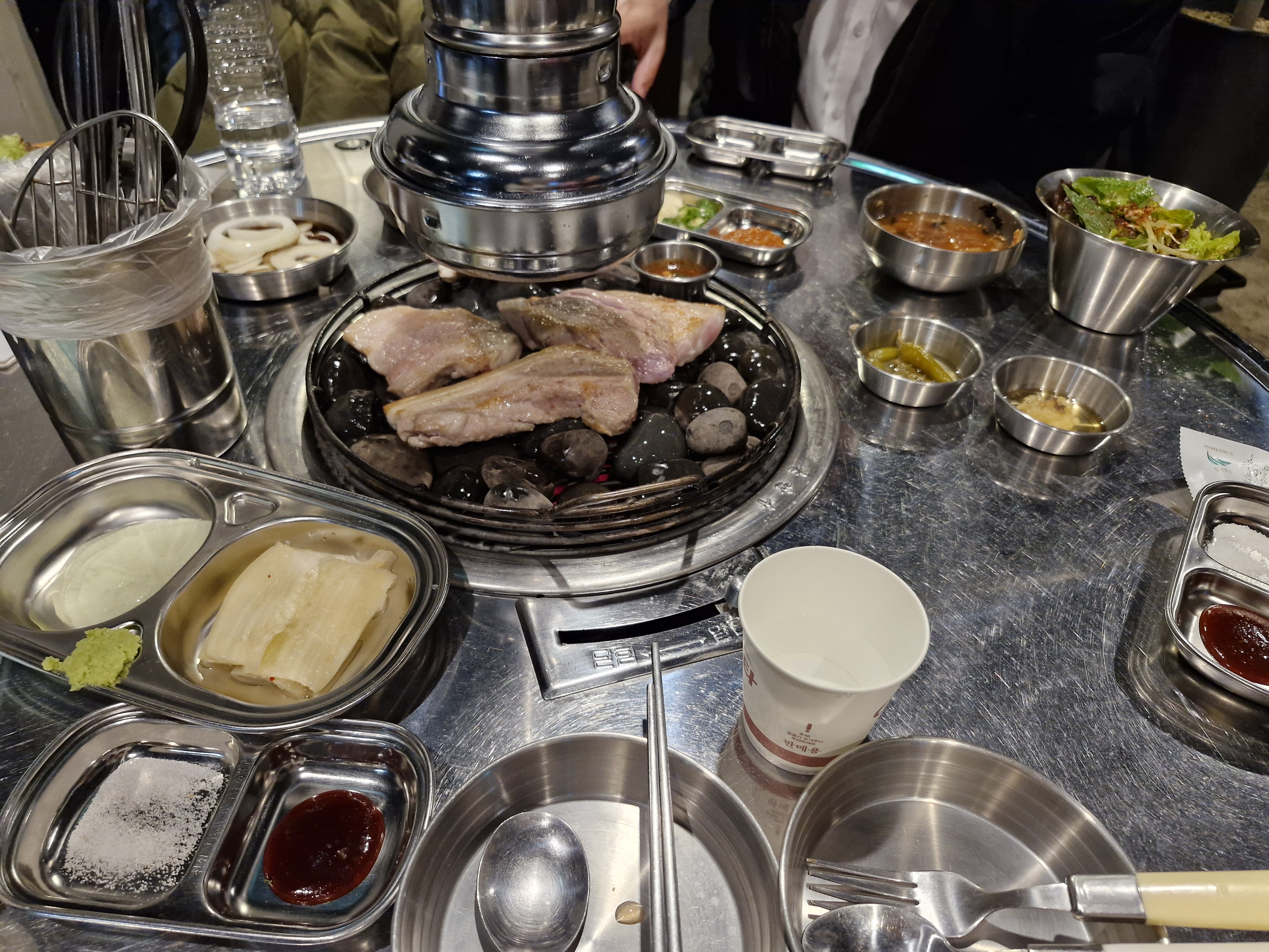 삼겹살 음식 사진