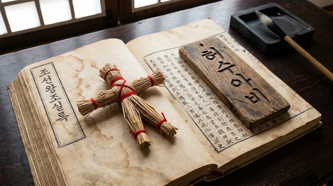 조선왕조실록 속 인형 저주 사건과 드라마 허수아비의 모티브