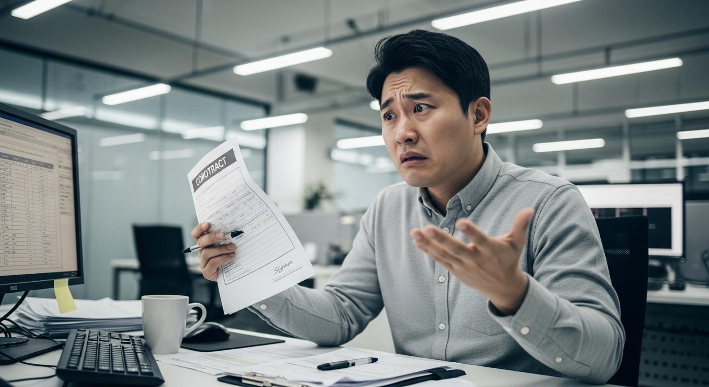 월급 올려준다면서 근로계약서 작성하지 않았다면?