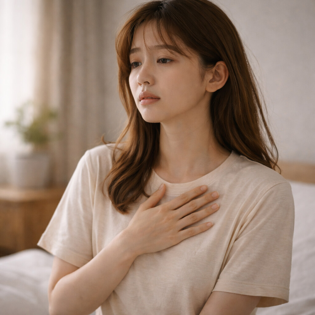 가만히 있어도 가슴이 답답한 이유&amp;#44; 심장 문제가 아닐 수도 있습니다
