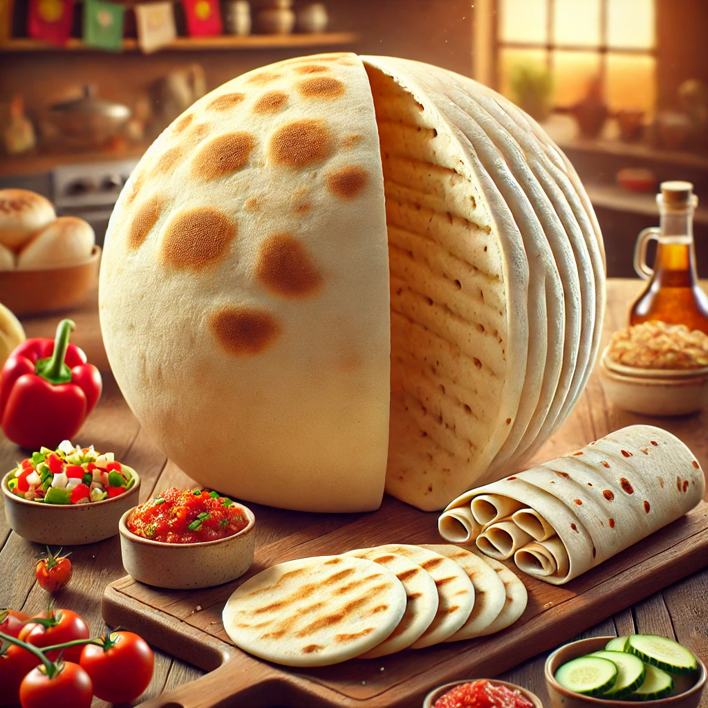1. 피타브레드와 일반 토르티야의 기본 비교