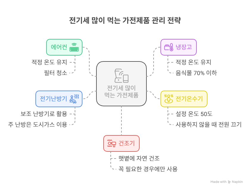 전기세 많이 먹는 가전제품 관리법