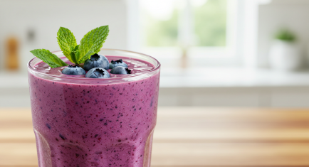 블루베리 스무디