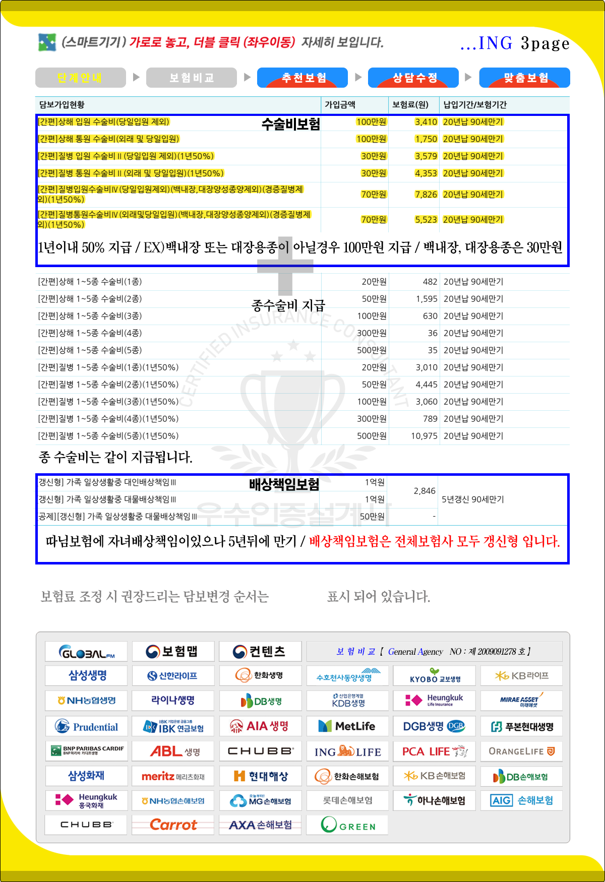 수술비보험