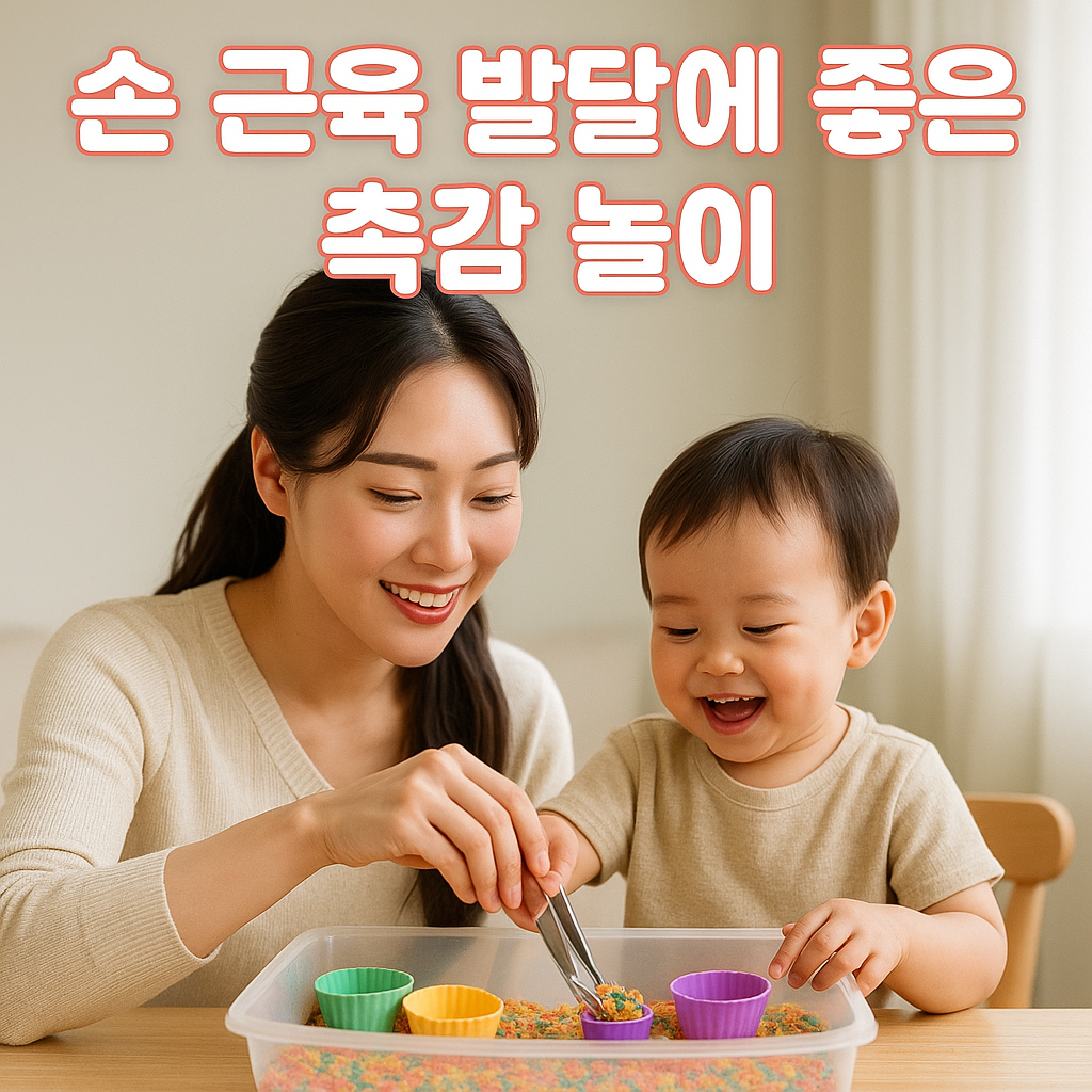 손 근육 발달에 좋은 촉감 놀이 핵심 가이드