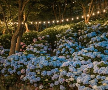 울산 장생포 수국축제