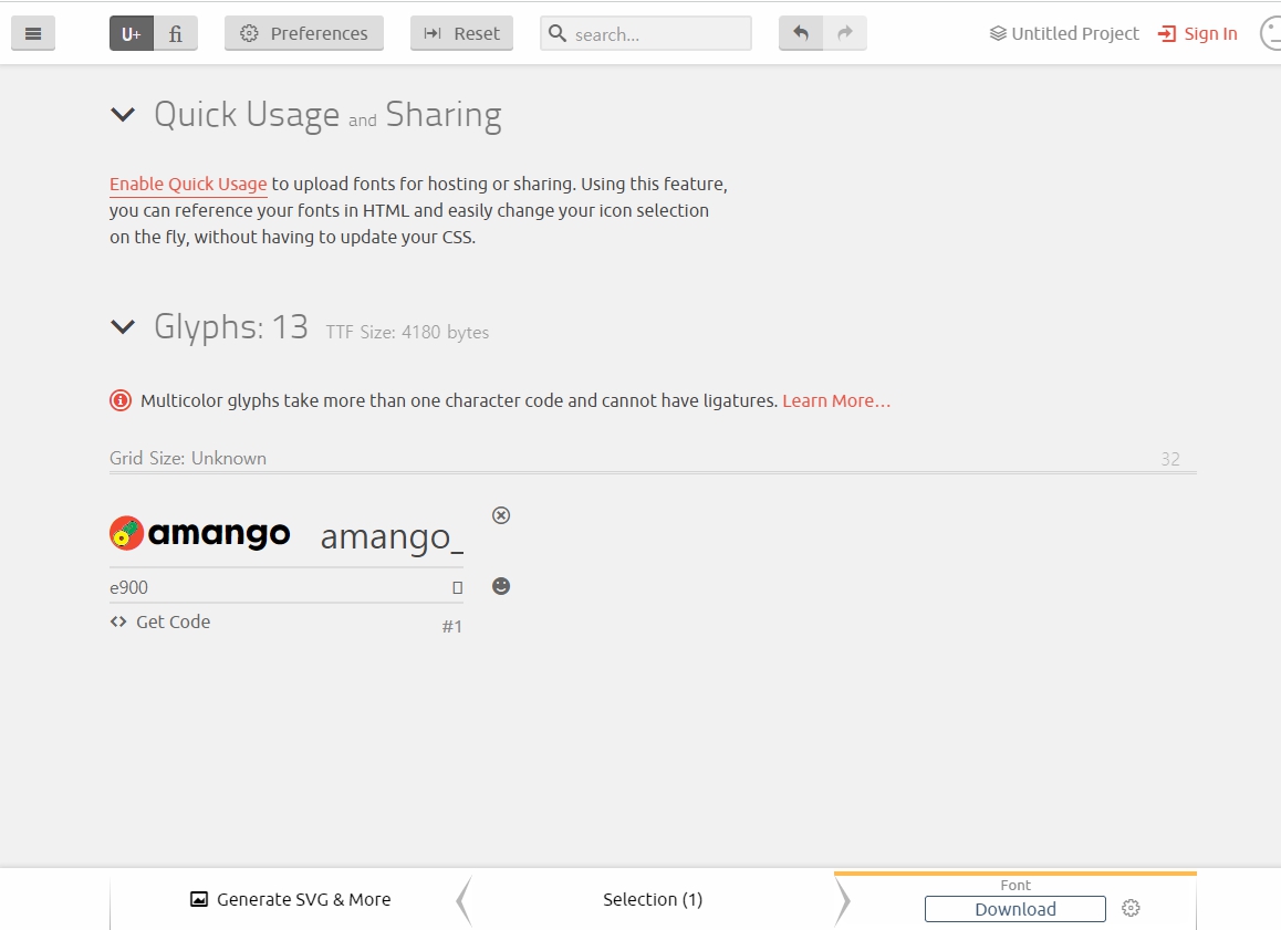 icomoon ์์ด์ฝ ํฐํธ