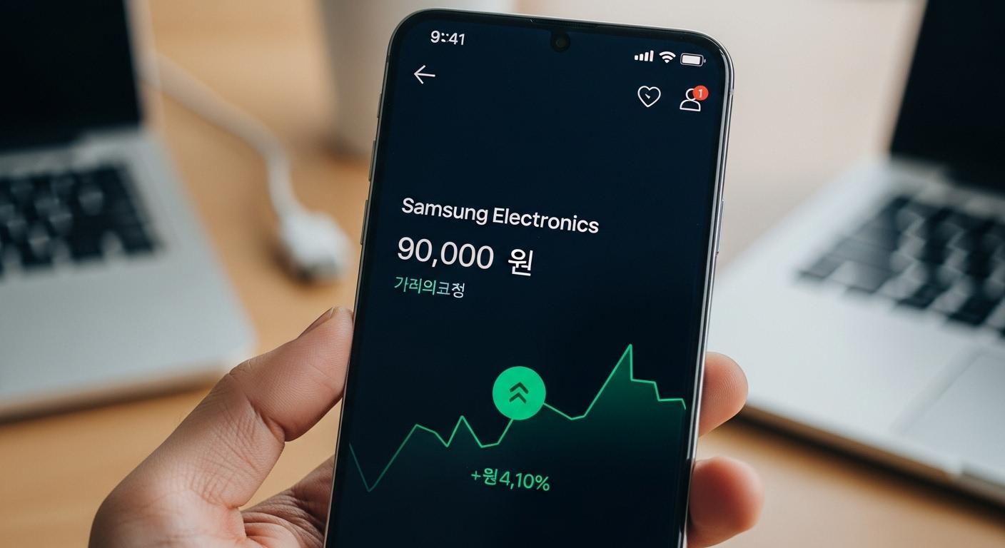 삼성전자 주가 9만 전자