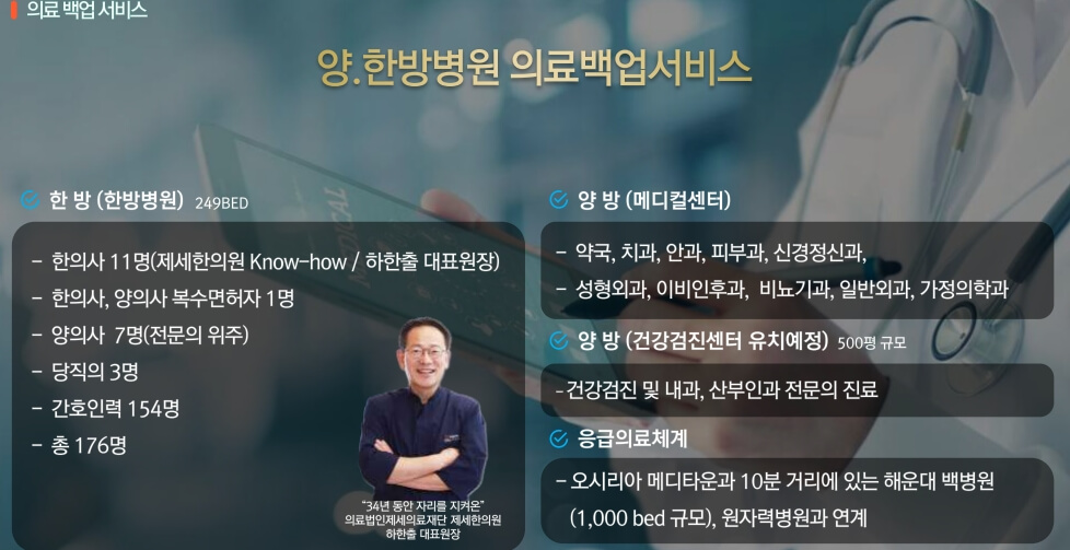 VL라우어실버타운 의료서비스