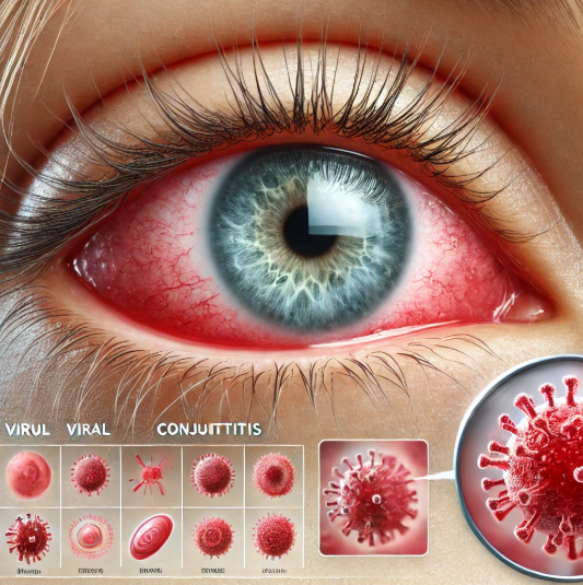 바이러스성 결막염 관련 이미지