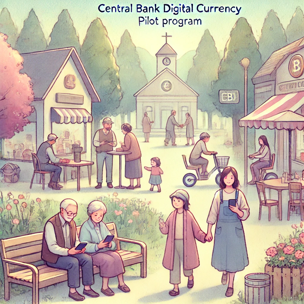 디지털화폐(CBDC) 테스트 결제 발급 신청 방법 관련 사진