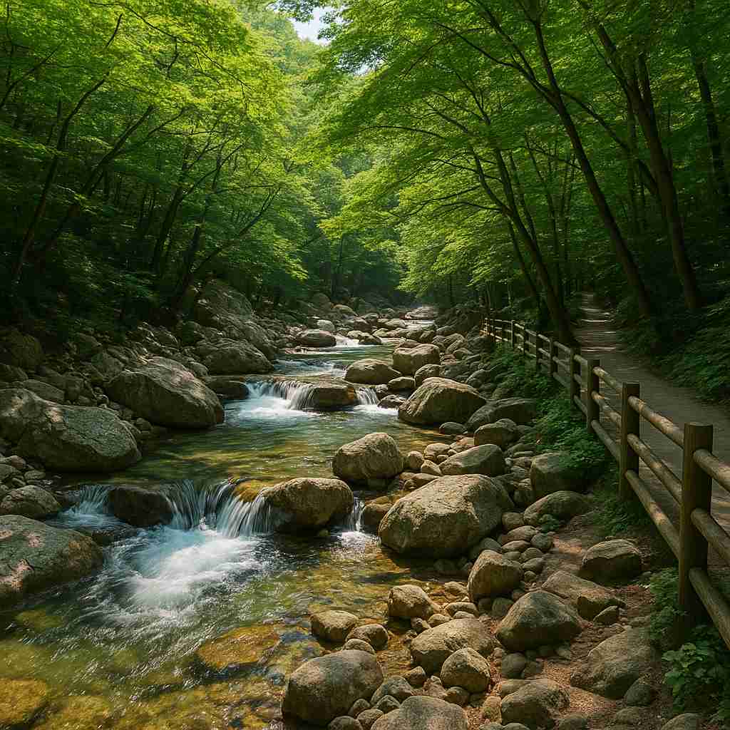 북한산계곡
