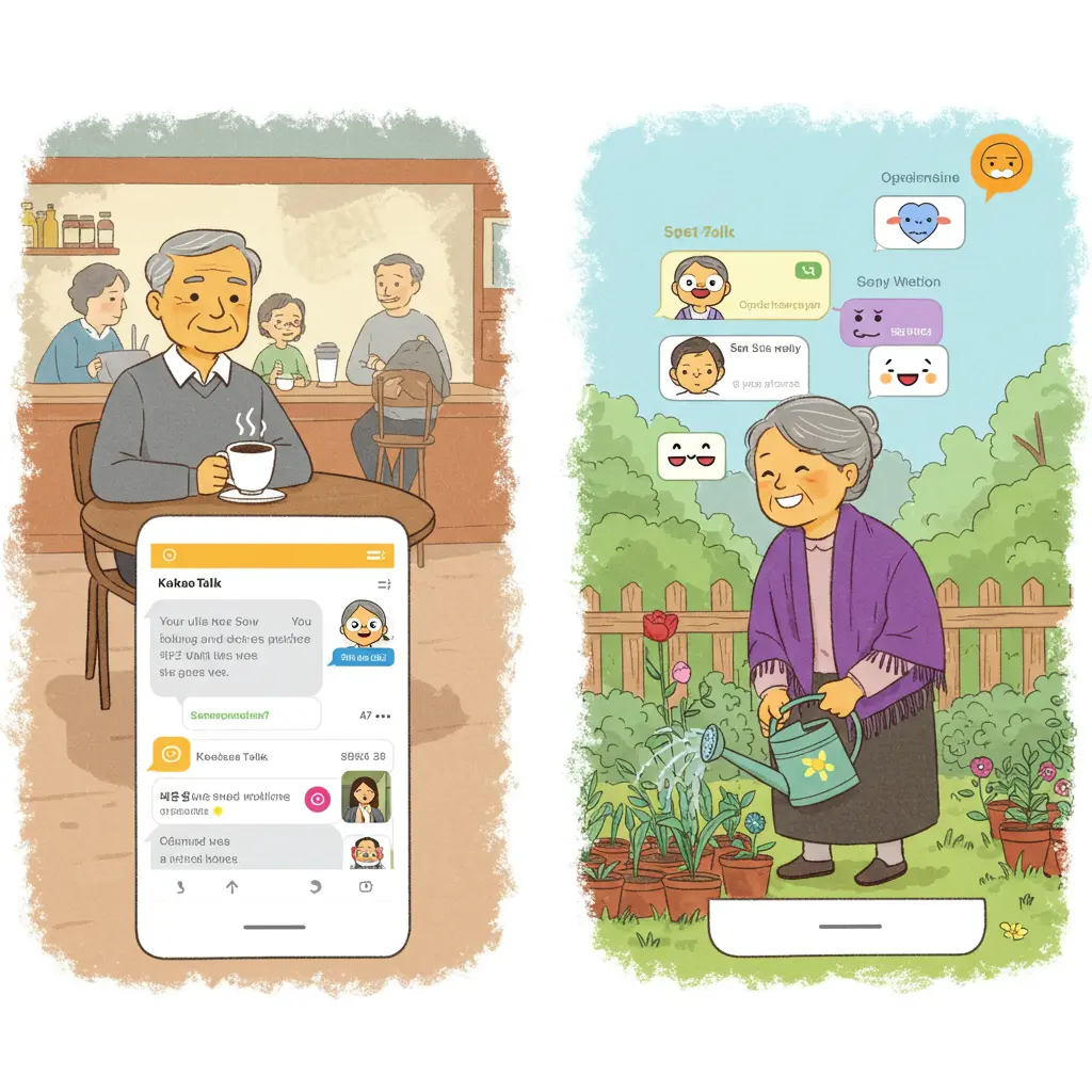 어르신 카카오톡 사용법 총정리 글자 키우기·사진 보내기·영상통화 쉽게 배우기