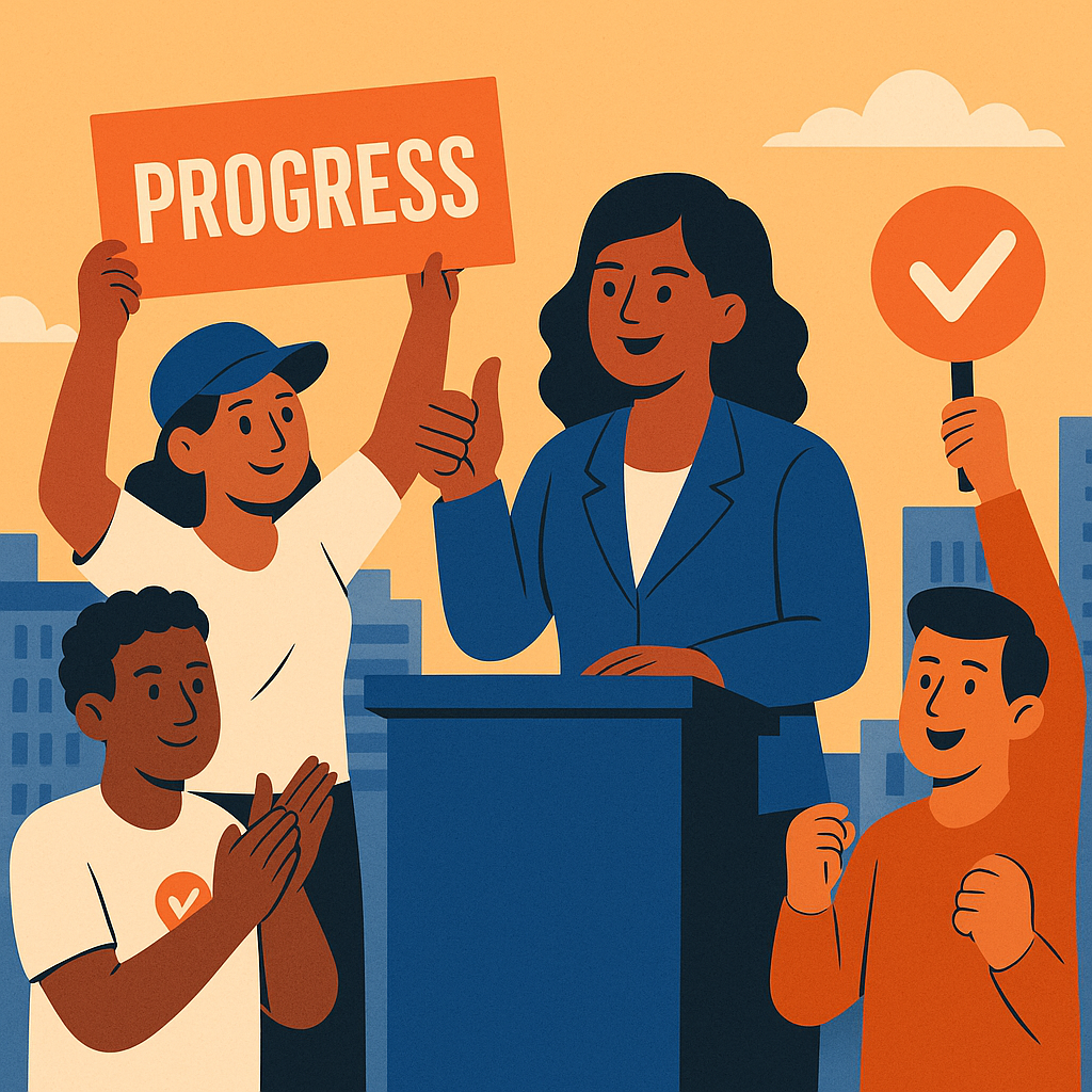 진보 정권에 대한 기대 심리와 이상 추구 심리