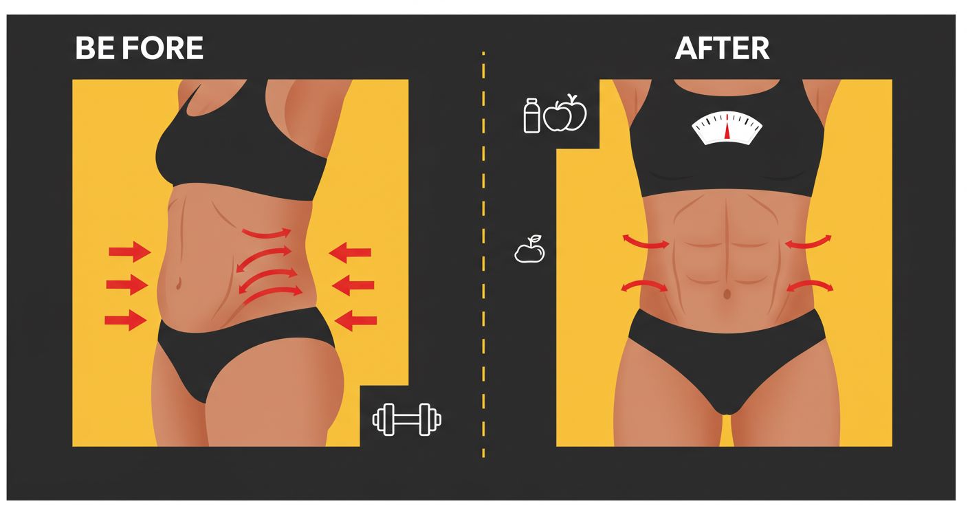 여름 대비 복부 지방 관리 전략: 지금 시작하는 뱃살 정리법 5가지