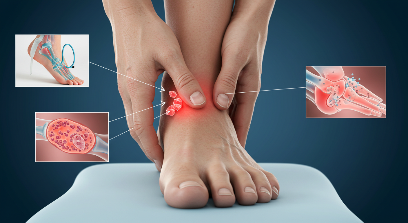 통풍에 관한 사진