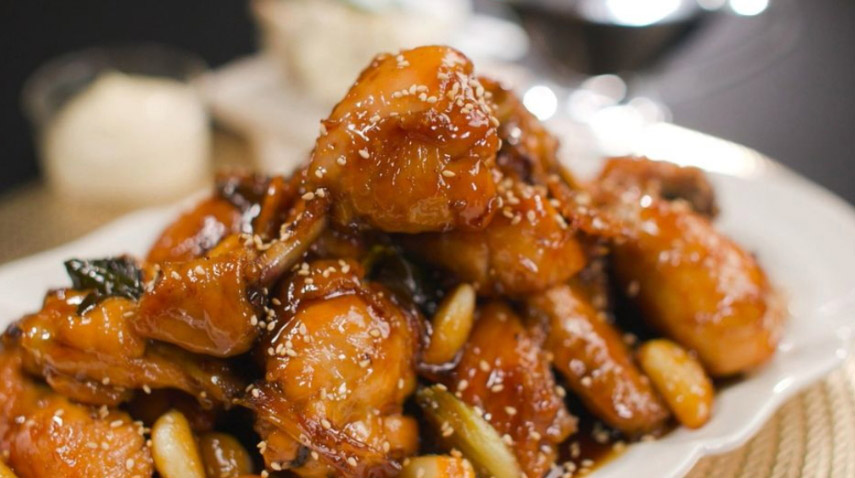 류수영 갈비치킨 완성 이미지