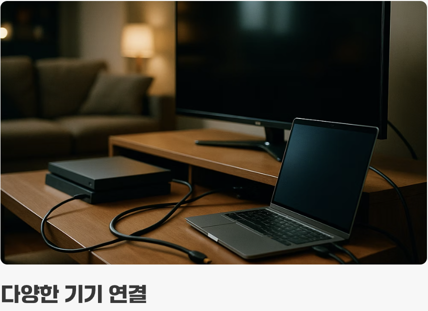 범용성의 왕&amp;#44; HDMI