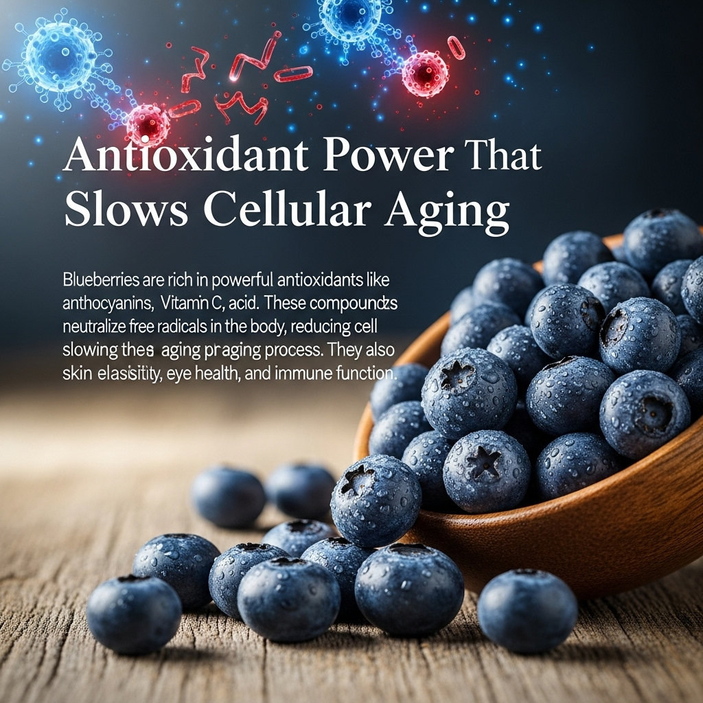 세포 노화를 늦추는 항산화 작용