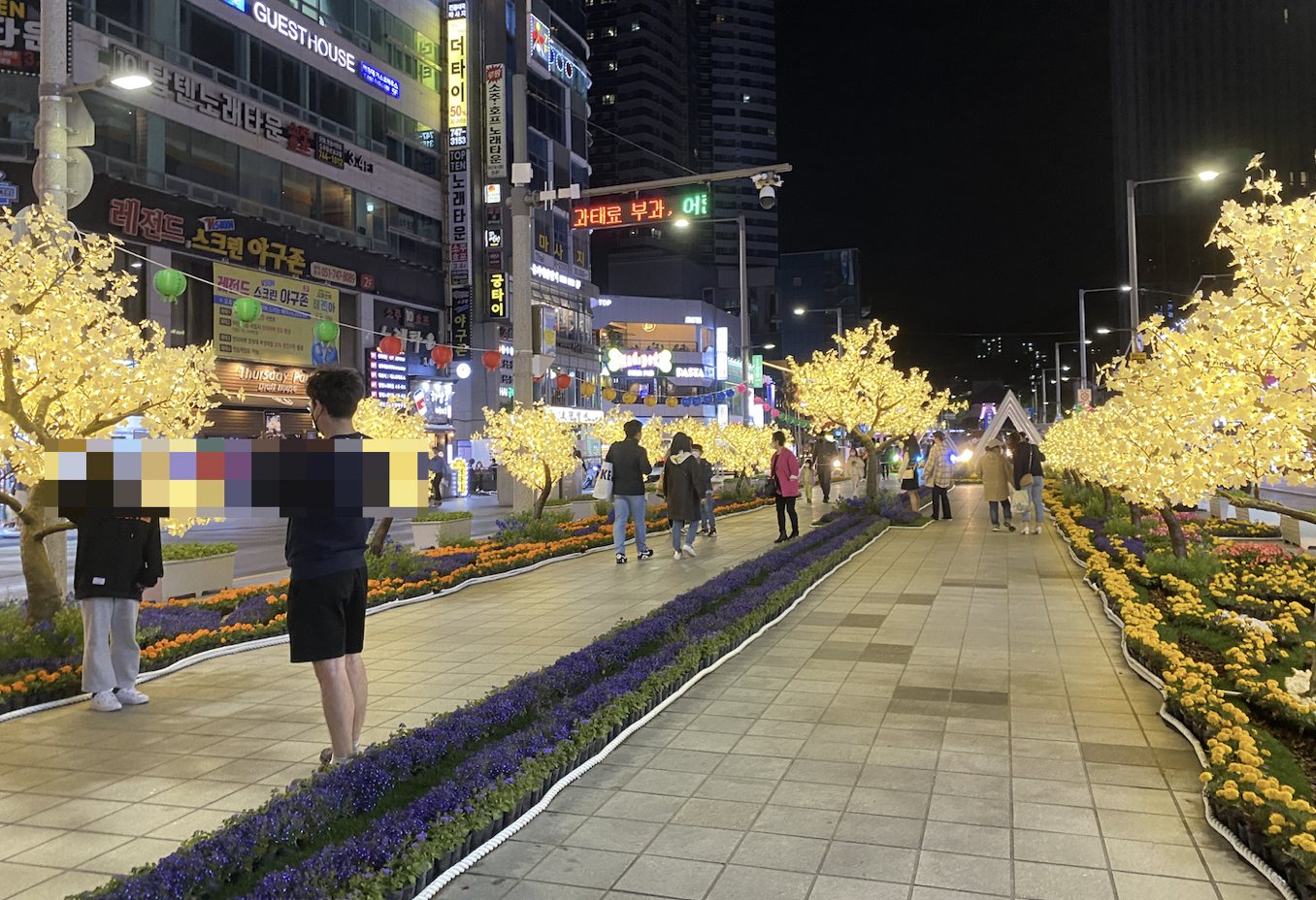 해운대역 주변 풍경